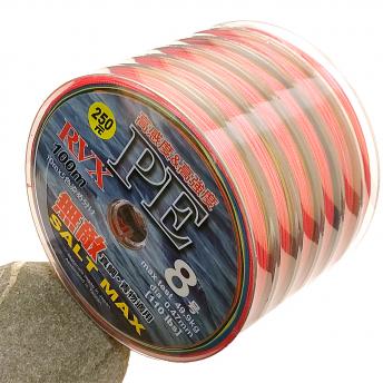 無敵-100mx12連結(5色PE線)